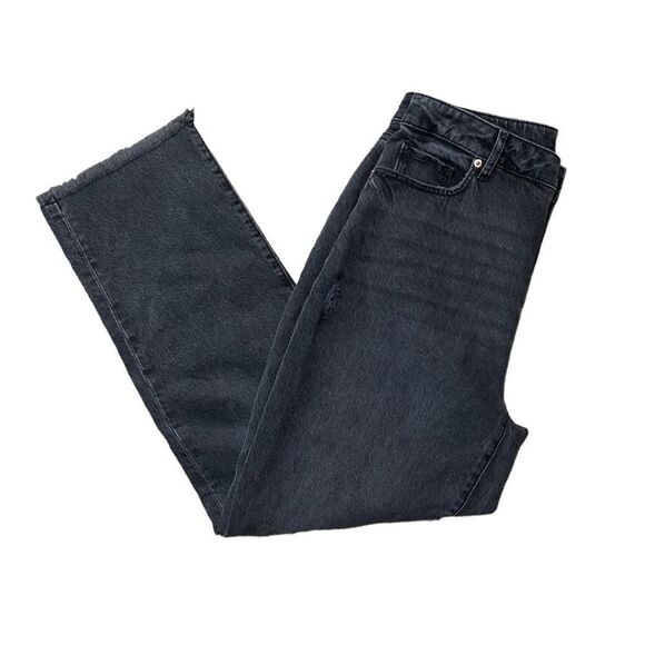 Ann Taylor LOFT Curvy The Straight Crop Jeans - Picture 5 of 16